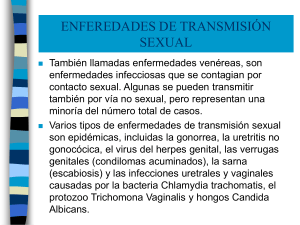 ENFEREDADES DE TRANSMISIÓN SEXUAL