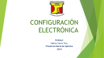 configuración electrónica