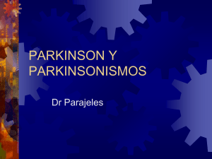 parkinson y parkinsonismos - medicina