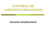 Efectos del control de constitucionalidad