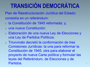 transición democrática