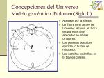 Concepciones del Universo Modelo geocéntrico
