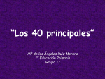 Los 40 principales - Mari Angeles Ruiz