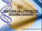 Descargar Historia del proyecto genoma humano, Mª José