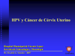 HPV y Cáncer de Cérvix Uterino Hospital Municipal de Vicente