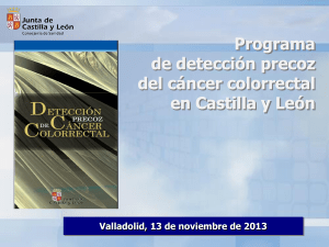 2013-10-31 Presenaci&oacute;n extensi&oacute;n programa prevenci&oacute;n c&aacute;ncer