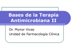 Bases de la Terapia Antimicrobiana II