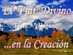 "Fiat" Divino en la Creación - Digilander