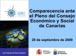 Diapositiva 1 - Consejo Económico y Social de Canarias