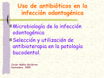 Antibióticos en Infecciones dentales