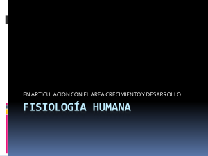 fisiología humana actividad disciplinar obligatorianº 1 para el area