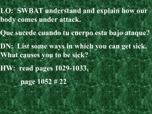Enfermedades - Hicksville Public Schools