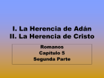 8. ROM. 5 Adán y Cristo - Iglesia Cristiana La Serena