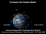 Cambio Global - Centro de Ciencias de Benasque Pedro Pascual