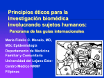 Ethical Principles for Biomedical Research Involving Human Subjects