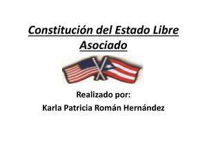 Constitución del Estado Libre Asociado de Puerto Rico