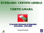 entidad de certificación