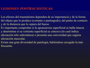 Patología postraumática