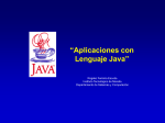 Aplicaciones con Lenguaje Java