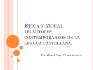 Ética y Moral. - Etica y Moral