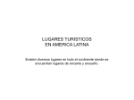 LUGARES TURISTICOS EN AMERICA LATINA