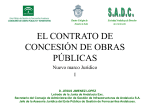 el contrato de concesión de obras públicas