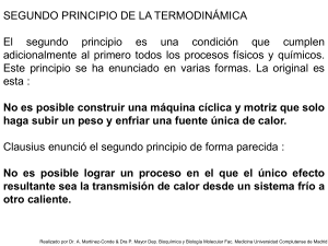 No es posible construir una máquina cíclica y motriz que solo haga