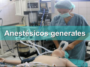 Anestesicos generales