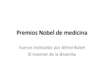 Premios Nobel de medicina