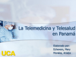 La Telemedicina y Telesalud en Panamá