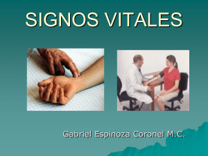 signos vitales - Gabriel Espinoza Md.
