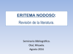 ERITEMA NODOSO: Revisión de la literatura.