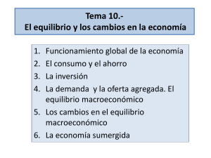 Tema 10 el funcionamiento global de la economía