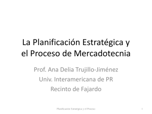 5_La Planificación Estratégica
