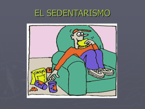 EL SEDENTARISMO