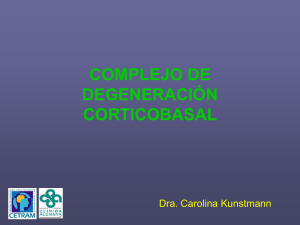 complejo de degeneración corticobasal