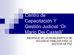 capacitacion 2013 - Centro de Capacitación y Gestión Judicial