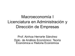 Macroeconomía: conceptos e instrumentos