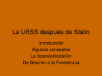 La URSS de Stalin