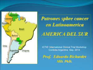 Cancer en Latinoamerica