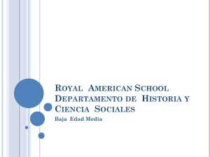 royal american school departamento de historia
