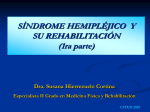 Síndrome hemipléjico y su rehabilitación