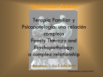 VI Jornadas Relates - European Family Therapy Association