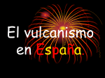 El vulcanismo en España.