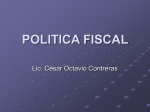 Política Fiscal - La Web de Cesar Octavio Contreras