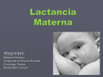 Que ventajas tiene la lactancia materna?
