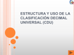 introducción a la clasificación decimal universal (cdu)
