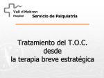 Tratamiento del T.O.C desde La terapia breve estrategica