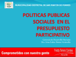 politicas publicas sociales - municipalidad de San Martín de Porres