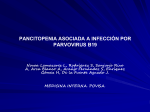 pancitopenia asociada a infección por parvovirus b19